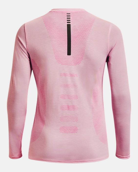 Women's UA Run Anywhere Breeze Long Sleeve, Pink, pdpMainDesktop image number 5